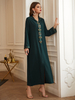 Hooded party Maxi Dresses New Dubai Modest Muslim Women Casual Islamic Clothing Abaya