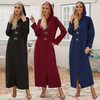 Moroccan Handmade New Dubai Casual Maxi Dresses Modest Muslim Women Islamic Clothing Abaya