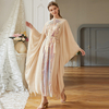Arabic Ramadan Casual Maxi Dresses Modest Southeast Asia Women Islamic Dubai Fabric Dubai Clothing Abaya
