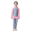  Girl Full Cover 2021 Fashion Muslim 3 Pieces Swimwear Islamic Clothing Kids Fabric Modest Sportswear Swimwear Swimsuit Burkini
