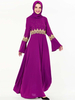  Burka Hijabi Borka Modest Turkish Cotton Vetements Musulmane Turkish Burqa Dubai Kaftan Fashion Fabric Islamic Clothing Women Femme Muslim Dresses Maxi Dress Abaya