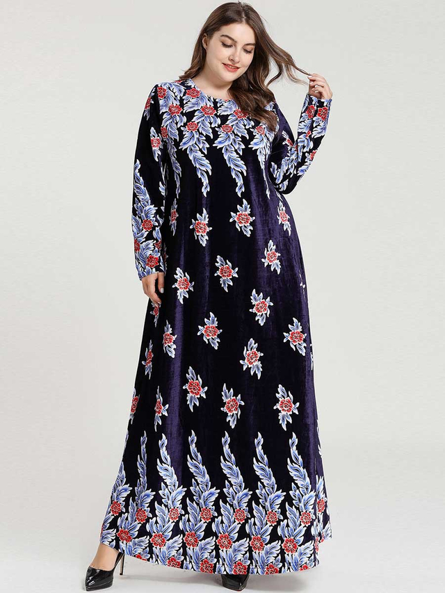  Islamic Clothing Musulmane Kaftan Fashion Women Turkish Hijabi Borka Modest Dubai Fabric Burqa Femme Turkish Muslim Dresses Vetements Burka Cotton Maxi Dress Abaya