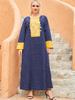  Afgan Jalabiya Hijabi Turkish Islamic Clothing Musulmane Women Vetements Femme Muslim Dresses Burqa Burka Dubai Modest Borka Ladies Maxi Dress Abaya