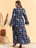  Women Muslim Dresses Turkish Fashion Burqa Vetements Turkish Borka Islamic Clothing Burka Fabric Dubai Modest Hijabi Cotton Musulmane Femme Kaftan Maxi Dress Abaya