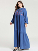  Jalabiya Modern Arabic Women Muslim Dubai Caftan Prayer Thobe Kimono Jilbab Modest Kaftan Islamic Clothing 2022 Burka Maxi Dress Abaya