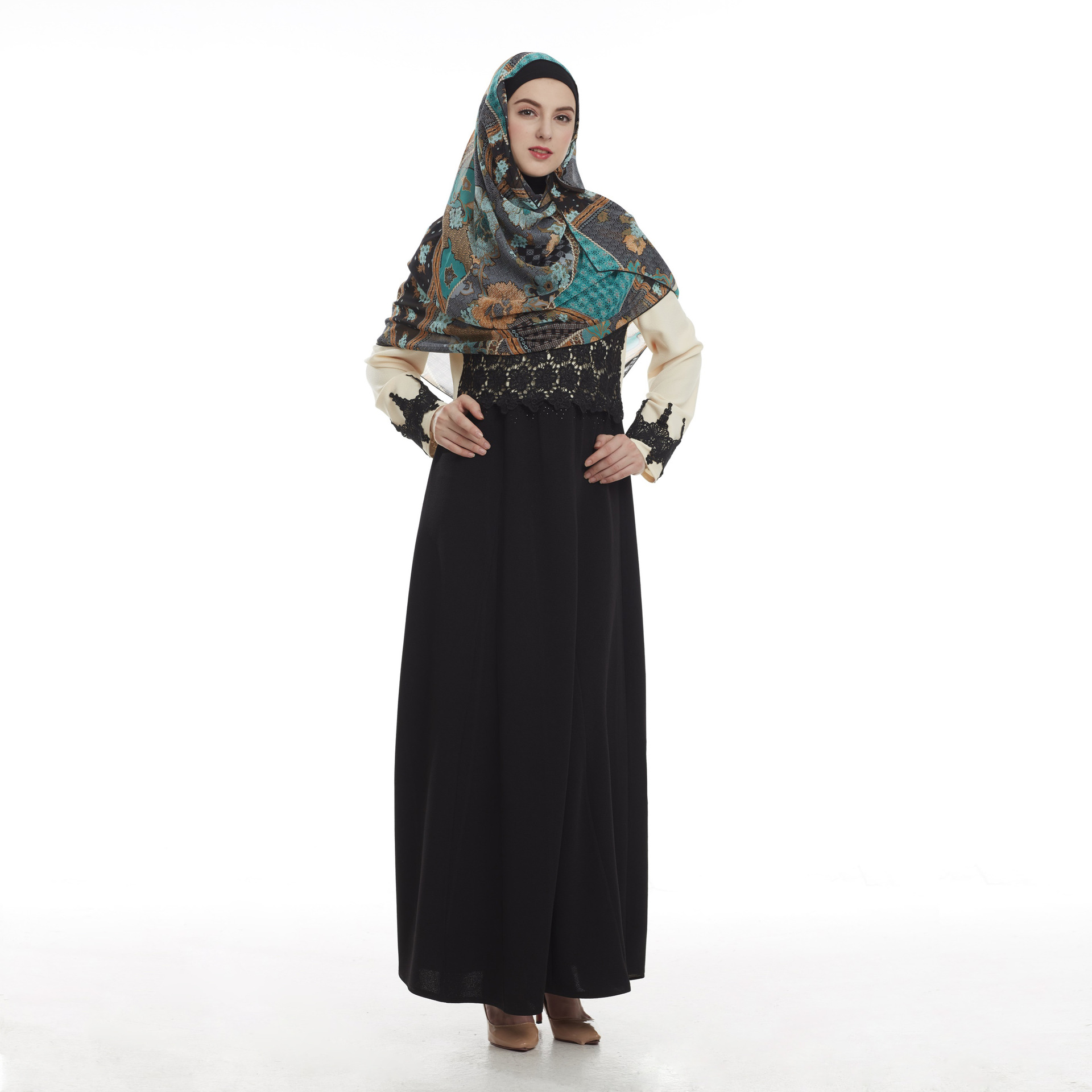 2022 Muslim Muslim Women's Middle East Malaysia Dress