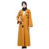 2022 Muslim New Cute And Sweet Hairball Muslim Cardigan Cross-border Women's Clothing Source Middle Eastern Robe