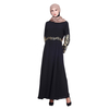 2022 Muslim Muslim Hot Stamping Dress Cross-border