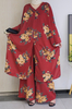  Burka Two Piece Women Dubai Thobe Pants Islamic Clothing 2pieces Prayer Maxi Suit Solid Color 2022 Modest Kurti Top Muslim Blouse Set