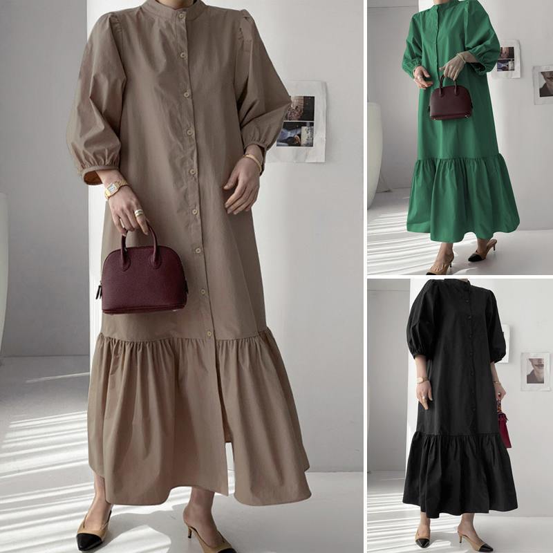 Modest Jalabiya Thobe 2022 Dubai Islamic Clothing Prayer Kaftan Jilbab Caftan Burka Muslim Kimono Women Maxi Dress Abaya