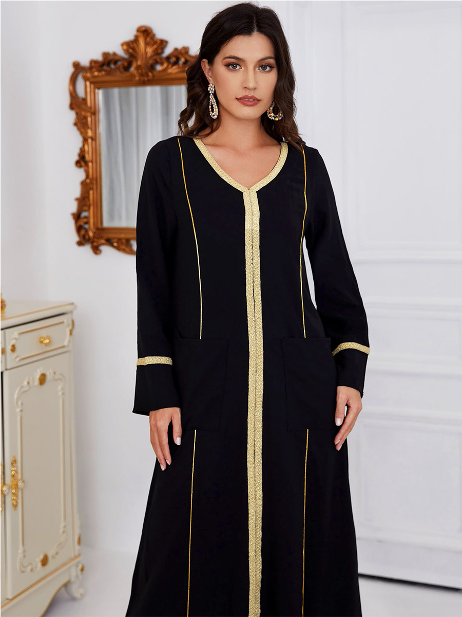  Modern Kaftan Jalabiya Arabic Women Muslim 2022 Burqa Islamic Clothing Plus Size Modest Thobe Jilbab Prayer Dubai Burka Maxi Dress Abaya