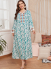  Modest Kaftan Fashion Islamic Clothing Burka Arabic Women Thobe Jilbab Plus Size 2022 Dubai Muslim Jalabiya Lady Burqa Modern Maxi Dress Abaya