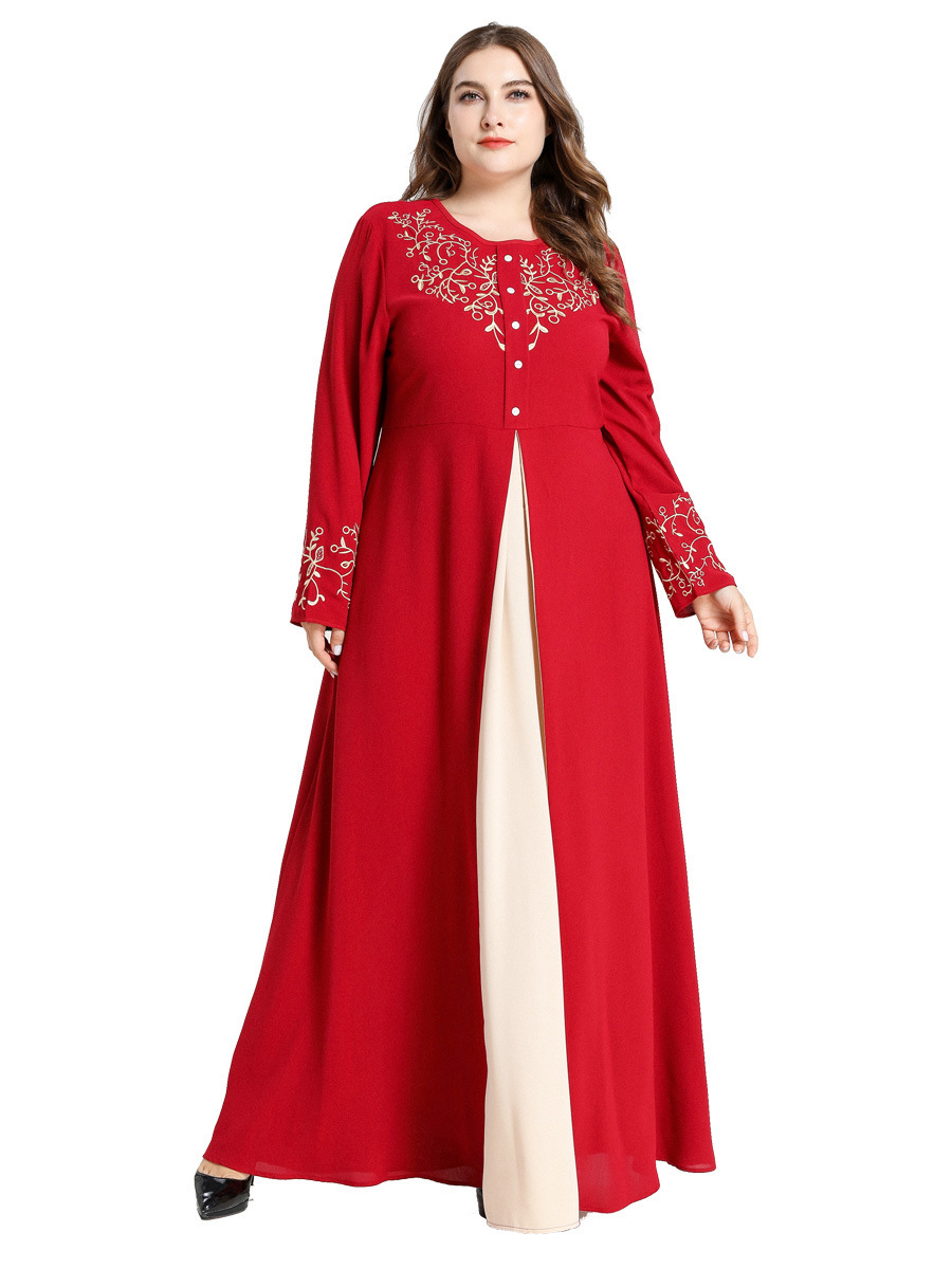  Dubai Jilbab Women Plus Size Arabic Lady Burqa Jalabiya Thobe Kaftan Modern Modest Burka Muslim Islamic Clothing 2022 Maxi Dress Abaya