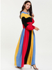  Jilbab Arabic 2022 Kaftan Plus Size Thobe Cotton Islamic Clothing Dubai Fashion Modest Burka Burqa Women Modern Muslim Printing Jalabiya Maxi Dress Abaya