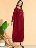  Vetements Islamic Clothing Dubai Women Turkish Burka Borka Muslim Dresses Kaftan Femme Kaftan Musulmane Burqa Hijabi Turkish Modest Maxi Dress Abaya