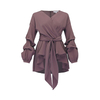 2022 New Design Islamic Dubai Modern Modest Arabic Malaysia Women Casual Shirt