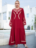  Islamic Clothing Prayer Clothes Kebaya Maleisie Borka Dubai Turkish Women Robe Femme Musulman Modest Vêtements Embroidery Vetement Femme Maxi Dress Abaya