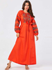  Modest Robe Femme Musulman Islamic Clothing Borka Turkish Prayer Clothes Women Vetement Femme Embroidery Kebaya Maleisie Dubai Vêtements Maxi Dress Abaya