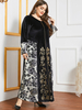  Dubai Women Kebaya Maleisie Embroidery Robe Femme Musulman Vetement Femme Vêtements Borka Islamic Clothing Modest Prayer Clothes Turkish Maxi Dress Abaya