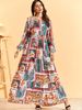  Prayer Clothes Turkish Embroidery Vetement Femme Dubai Modest Vêtements Women Islamic Clothing Kebaya Maleisie Borka Robe Femme Musulman Maxi Dress Abaya