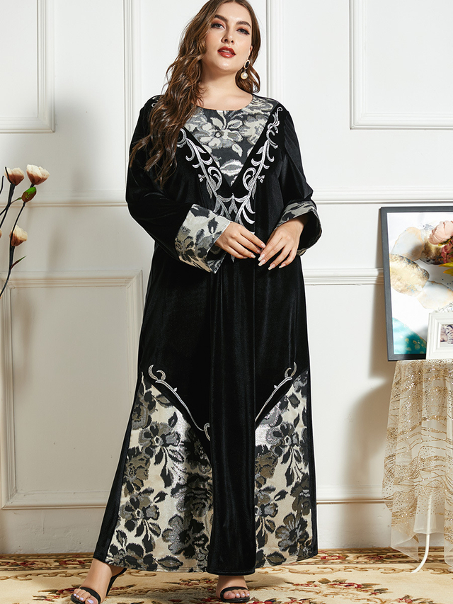  Musulmane Islamic Clothing Femme Hijabi Muslim Vetements Modern Kaftan Burka Dubai Fashion 2022 Turkish Arabic Modest Plus Size Burqa Women Maxi Dress Abaya
