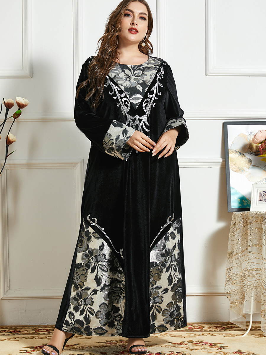  Musulmane Islamic Clothing Femme Hijabi Muslim Vetements Modern Kaftan Burka Dubai Fashion 2022 Turkish Arabic Modest Plus Size Burqa Women Maxi Dress Abaya