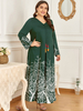  Musulmane Plus Size Femme Kaftan Hijabi Modest 2022 Vetements Muslim Dubai Fashion Burqa Arabic Modern Turkish Burka Islamic Clothing Women Maxi Dress Abaya