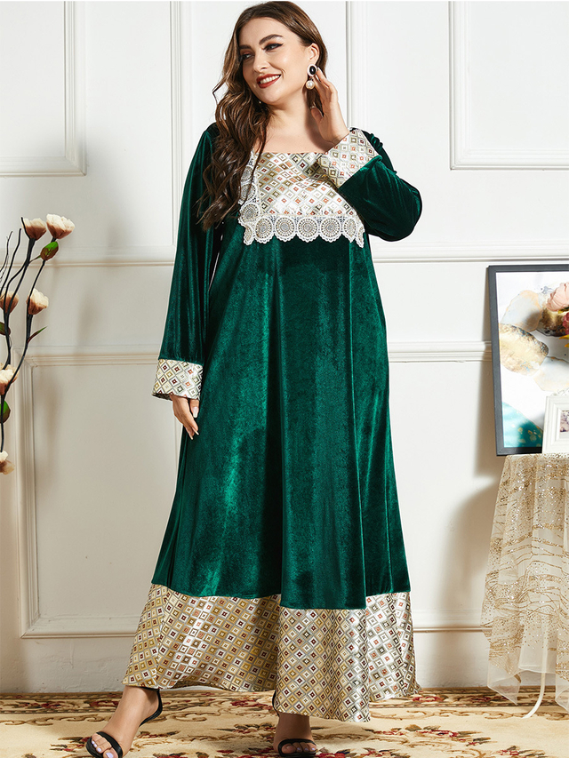  Islamic Clothing Musulmane Burka Women Modest Femme Modern Plus Size Burqa Turkish Kaftan Muslim Arabic Dubai Vetements Hijabi 2022 Fashion Maxi Dress Abaya