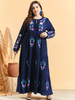  Muslim Hijabi Women Turkish Modern Dubai Kaftan Islamic Clothing Modest Musulmane 2022 Femme Arabic Fashion Vetements Burqa Burka Maxi Dress Abaya