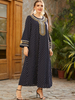  Dubai Arabic Turkish Vetements Women Femme Musulmane Burka Hijabi Kaftan Muslim Islamic Clothing Burqa Fashion Modern 2022 Modest Maxi Dress Abaya