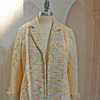 2022 Muslim Winter Loose Solid Color Small Fragrant Cotton Elegant Splicing Line Seam Sandwiched Cotton Middle East Coat