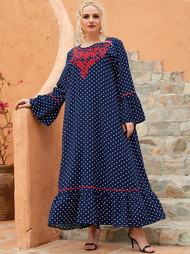 Cotton Women Fashion Turkish Musulmane Modest Dubai Fabric Burqa Borka Hijabi Burka Femme Vetements Kaftan Islamic Clothing Muslim Dresses Turkish Maxi Dress Abaya