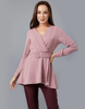 Arabic 2022 Malaysia New Dubai Modest Islamic Design Modern Women Casual Shirt