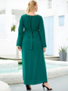  Muslim Dresses Vetements Femme Modest Fabric Fashion Borka Turkish Islamic Clothing Kaftan Turkish Dubai Women Burka Musulmane Cotton Hijabi Burqa Maxi Dress Abaya