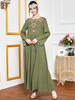  Borka Prayer Clothes Vêtements Islamic Clothing Kebaya Maleisie Dubai Turkish Vetement Femme Modest Robe Femme Musulman Women Embroidery Maxi Dress Abaya