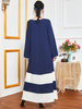  Women Dubai Kebaya Maleisie Robe Femme Musulman Modest Vetement Femme Vêtements Borka Prayer Clothes Embroidery Turkish Islamic Clothing Maxi Dress Abaya