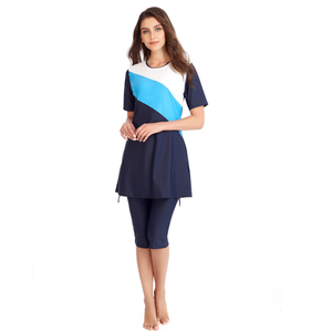 Plus Size Islamic Fashion Lady Wholesale Swimwear Modest Muslim Women's Burkini
