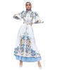  Burka Turkish Robe 2022 Arab Morocco Dubai Muslim Jalabiya Kaftan Caftan Modest Bat Sleeve Kimono Islamic Clothing Prayer Women Maxi Dress Abaya