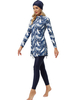 Plus Size Wholesale Fashion Muslim Islamic Women's Lady Swimwear Modest Burkini