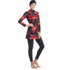 Plus Size Muslim Women's Islamic Modest Wholesale Full Cover Swimsuits Beach Swimwear Burkini