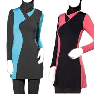 Plus Size Lady Women's Islamic Modest Fashion Muslim Wholesale Swimwear Burkini