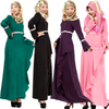  Kimono Islamic Clothing Kaftan Robe Burka Muslim Turkish Modest Dubai Cotton Morocco 2022 Jalabiya Arab Prayer Women Maxi Dress Abaya