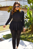 Wholesale Islamic Muslim Lady Women's Plus Size Modest Fashion Swimwear Burkini