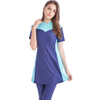 Plus Size Lady Modest Muslim Islamic Fashion Women's Wholesale Swimwear Burkini