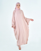SIPO Hot Sale Muslim Style Textured Silk Kaftan Dress Malaysia Modest Kaftan