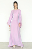 SIPO Wholesale Shimmer Cotton Kaftan Dress for Muslim Women Malaysia Style Dress Kaftan