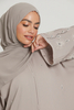 SIPO Premium Textured Embellished Open Abaya woman Dress Modest Fashion Dubai style Abaya