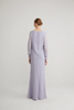 SIPO Baju Raya Malaysia Kurung Dress Solid Color Muslim Women Dresses Chiffon Modern Baju Kurung 