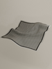 SIPO New Design Elegant Matte Satin Black Sugar Hijab Scarf