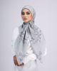 SIPO Wholesale Premium Cotton Silk Printed Scarf Square Tudung Bawal for Malaysia Women